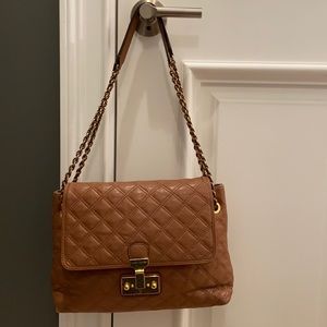 Classic shoulder camel color bag from Marc Jacobs